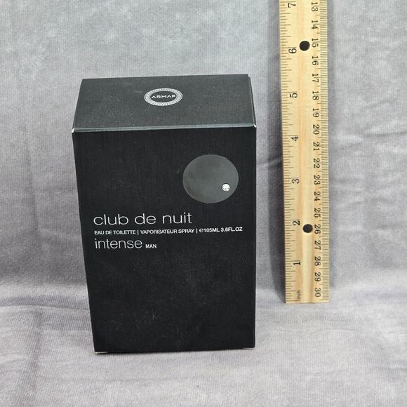 Armaf Club De Nuit Intense Men's 105 ML 3.6 FL OZ EDT Empty Box Only Collector - Picture 7 of 8